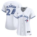Nate Pearson Toronto Blue Jays Nike Women's  Home Limited Player Jersey - White - 49Native