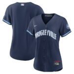 Chicago Cubs Nike Women's City Connect Replica Jersey - Navy - 49Native