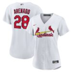 Nolan Arenado St. Louis Cardinals Nike Women's Home Official Replica Player Jersey - White - 49Native