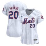 Pete Alonso New York Mets Nike Women's Home Limited Player Jersey - White - 49Native