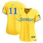Rafael Devers Boston Red Sox Nike Women's City Connect Limited Player Jersey - Gold - 49Native