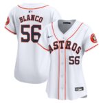 Ronel Blanco Houston Astros Nike Women's Home Limited Jersey - White - 49Native