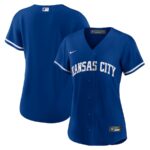Kansas City Royals Nike Women's Alternate Replica Team Logo Jersey - Royal - 49Native
