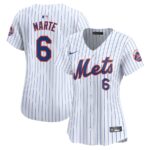 Starling Marte New York Mets Nike Women's  Home Limited Player Jersey - White - 49Native
