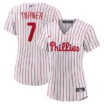 Trea Turner Philadelphia Phillies Nike Women's Home Replica Player Jersey - White - 49Native