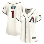 Arizona Diamondbacks Nike Women's #1 Mom Home Limited Jersey - White - 49Native