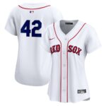 Boston Red Sox Nike Women's 2024 Jackie Robinson Day Home Limited Jersey - White - 49Native