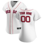 Boston Red Sox Nike Women's Home Replica Custom Jersey - White - 49Native