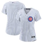 Chicago Cubs Nike Women's Home Blank Replica Jersey - White - 49Native