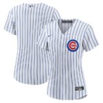 Chicago Cubs Nike Women's Home Replica Team Jersey - White - 49Native