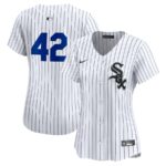 Chicago White Sox Nike Women's 2024 Jackie Robinson Day Home Limited Jersey - White - 49Native