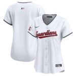 Cleveland Guardians Nike Women's Home Limited Jersey - White - 49Native
