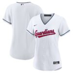 Women's Cleveland Guardians Nike Home Replica Team Jersey - White - 49Native