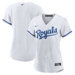 Kansas City Royals Nike Women's Home Blank Replica Jersey - White - 49Native