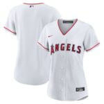 Los Angeles Angels Nike Women's Home Blank Replica Jersey - White - 49Native