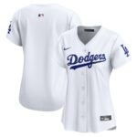Los Angeles Dodgers Nike Women's Home Limited Jersey - White - 49Native