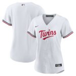 Minnesota Twins Nike Women's Home Replica Team Logo Jersey - White - 49Native