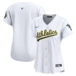 Oakland Athletics Nike Women's Home Limited Jersey - White - 49Native