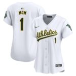 Oakland Athletics Nike Women's #1 Mom Home Limited Jersey - White - 49Native