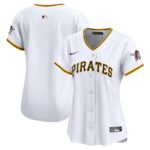 Pittsburgh Pirates Nike Women's Home Limited Jersey - White - 49Native