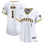 Pittsburgh Pirates Nike Women's #1 Mom Home Limited Jersey - White - 49Native