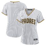 San Diego Padres Nike Women's Home Replica Team Jersey - White - 49Native