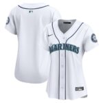 Seattle Mariners Nike Women's Home Limited Jersey - White - 49Native