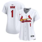 St. Louis Cardinals Nike Women's #1 Mom Home Limited Jersey - White - 49Native