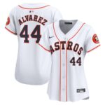 Yordan Alvarez Houston Astros Nike Women's Home Limited Player Jersey - White - 49Native