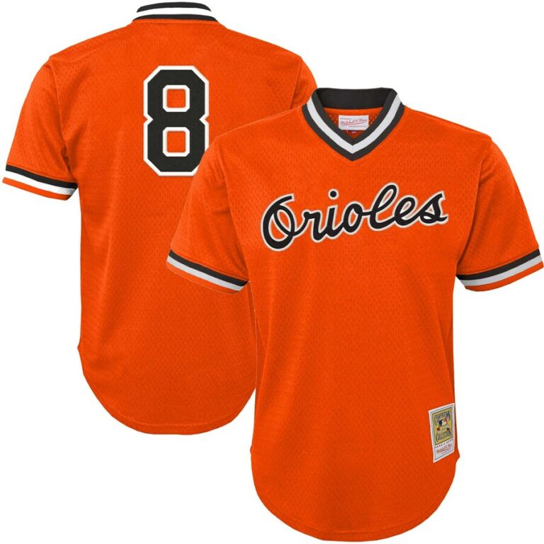 Cal Ripken Jr. Baltimore Orioles Mitchell & Ness Youth Cooperstown ...