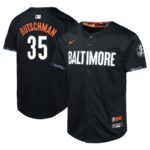 Adley Rutschman Baltimore Orioles Nike Youth City Connect Limited Player Jersey - Black - 49Native