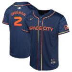 Alex Bregman Houston Astros Nike Youth City Connect Limited Player Jersey - Navy - 49Native