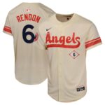 Anthony Rendon Los Angeles Angels Nike Youth City Connect Limited Player Jersey - Cream - 49Native