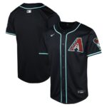 Arizona Diamondbacks Nike Youth Alternate Limited Jersey - Black - 49Native