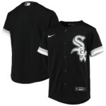 Chicago White Sox Nike Youth Alternate Replica Team Jersey - Black - 49Native