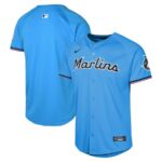 Miami Marlins Nike Youth Alternate Limited Jersey - Blue - 49Native