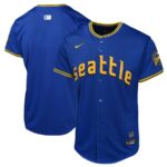 Seattle Mariners Nike Youth City Connect Limited Jersey - Blue - 49Native