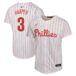 Bryce Harper Philadelphia Phillies Nike Youth Home Game Player Jersey - White - 49Native