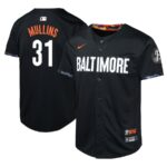 Cedric Mullins Baltimore Orioles Nike Youth City Connect Limited Player Jersey - Black - 49Native