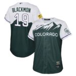 Charlie Blackmon Colorado Rockies Nike Youth City Connect Replica Player Jersey - Green - 49Native