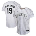Charlie Blackmon Colorado Rockies Nike Youth Home Game Player Jersey - White - 49Native