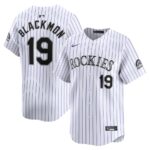 Charlie Blackmon Colorado Rockies Nike Youth Home Limited Player Jersey - White - 49Native