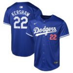 Clayton Kershaw Los Angeles Dodgers Nike Youth Alternate Limited Player Jersey - Royal - 49Native
