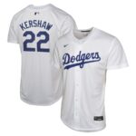 Clayton Kershaw Los Angeles Dodgers Nike Youth Home Player Game Jersey - White - 49Native