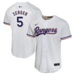 Corey Seager Texas Rangers Nike Youth Home Game Player Jersey - White - 49Native