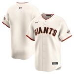 San Francisco Giants Nike Youth Home Limited Jersey - Cream - 49Native