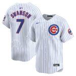 Dansby Swanson Chicago Cubs Nike Youth Home Limited Player Jersey - White - 49Native