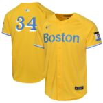 David Ortiz Boston Red Sox Nike Youth City Connect Limited Player Jersey - Gold - 49Native
