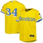 David Ortiz Boston Red Sox Nike Youth City Connect Replica Player Jersey - Gold - 49Native