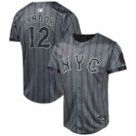 Francisco Lindor New York Mets Nike Youth 2024 City Connect Limited Player Jersey - Graphite - 49Native